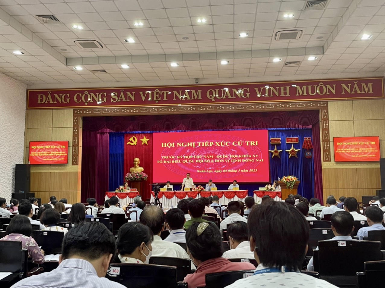 Đồng Nai: Tiếp xúc cử tri trước kỳ họp thứ 5, Quốc hội khóa XV