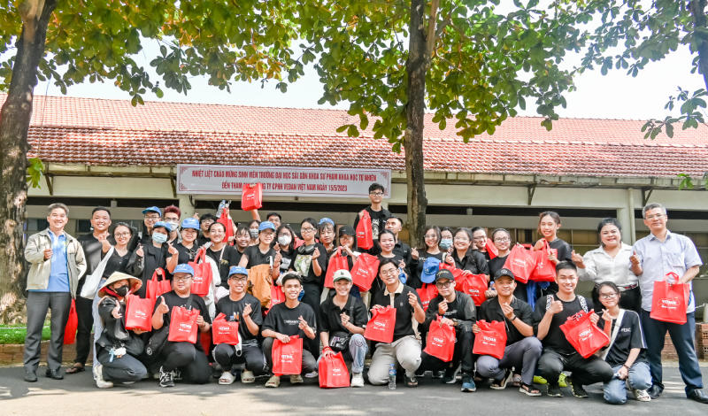 Vedan Việt Nam đón sinh viên tham quan hoạt động của công ty