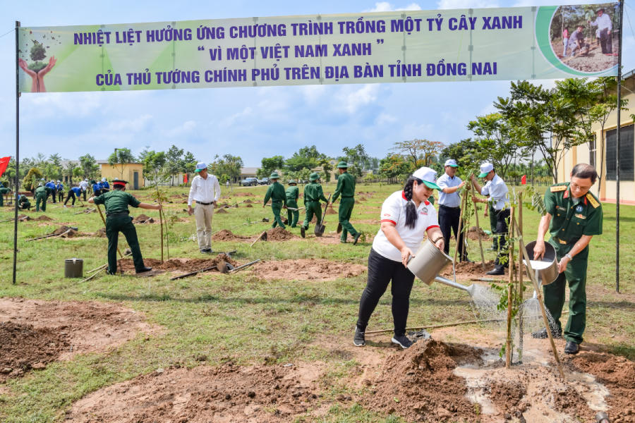 Vedan Việt Nam hưởng ứng chương trình trồng 1 tỷ cây xanh 'Vì một Việt Nam xanh'