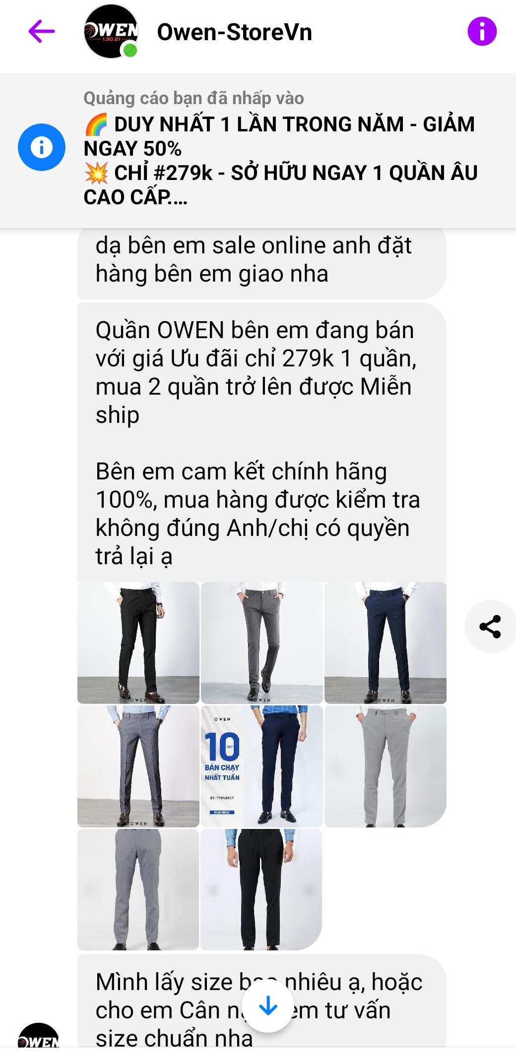 Mạo danh thương hiệu thời trang uy tín để bán hàng dởm trên mạng xã hội