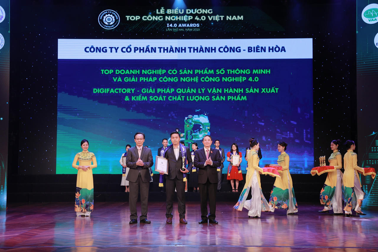 TTC AgriS nhận giải thưởng Top Công nghiệp 4.0 Việt Nam