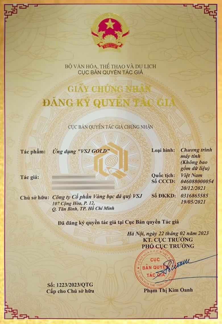 Ứng dụng mua vàng VSJ GOLD liên kết với OCB triển khai dịch vụ rút tiền nhanh