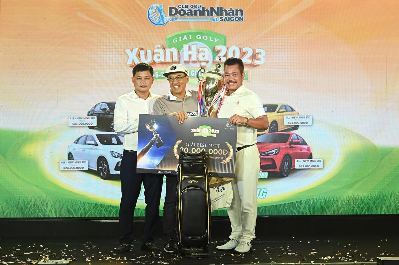 Tìm được các chủ nhân chiến thắng tại Giải Golf Xuân Hạ 2023