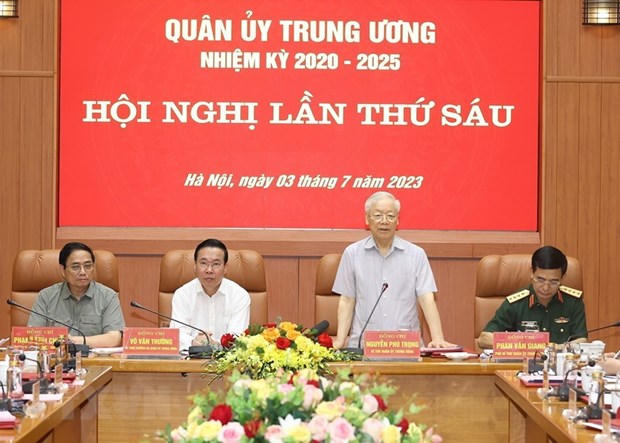 Tổng Bí thư: Rèn luyện đội ngũ cán bộ quân đội theo tinh thần '7 Dám'