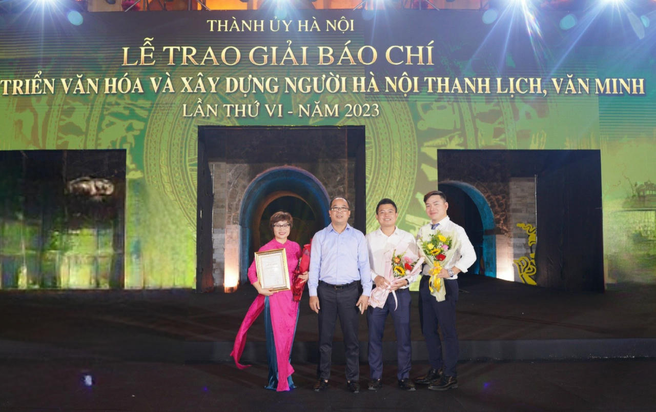 Tuổi trẻ Thủ đô giành 2 giải báo chí về văn hóa người Hà Nội