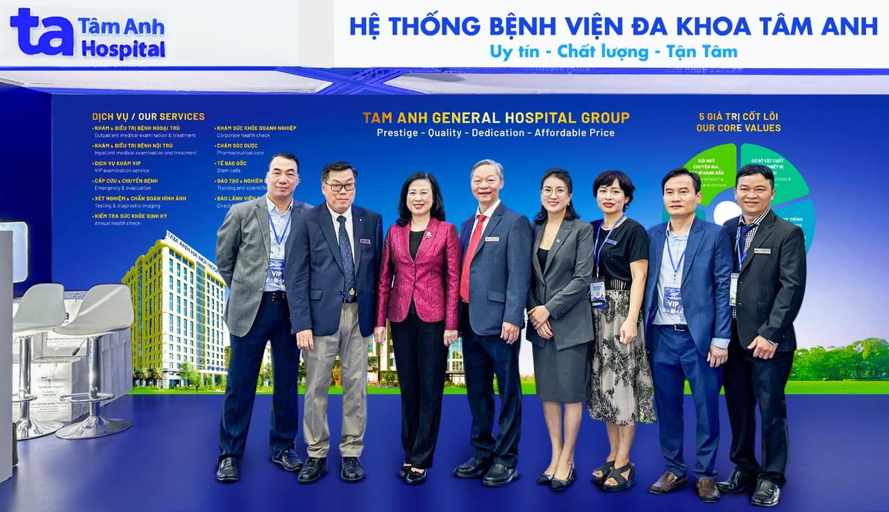 Hệ thống BVĐK Tâm Anh giới thiệu 3 công nghệ điều trị hiện đại bậc nhất Việt Nam tại VIIE 2023
