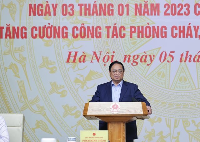 Thủ tướng chỉ đạo các nhiệm vụ, giải pháp trọng tâm để công tác phòng cháy, chữa cháy đạt hiệu quả cao nhất