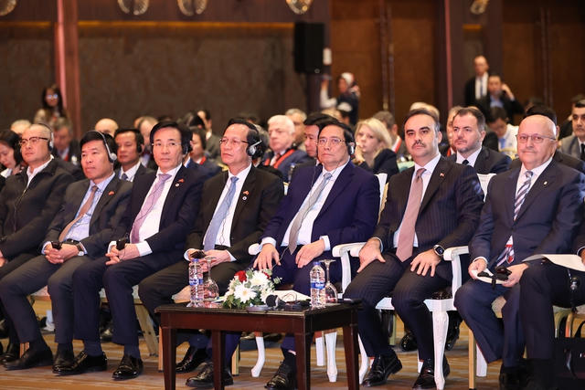 Thủ tướng Phạm Minh Chính dự Diễn đàn doanh nghiệp Thổ Nhĩ Kỳ-Việt Nam