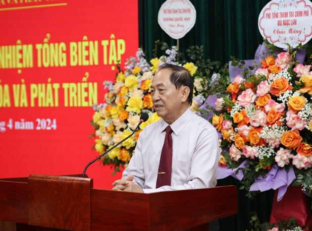 Bà Nguyễn Thị Hoa được bổ nhiệm làm Tổng Biên tập Tạp chí Văn hóa và Phát triển