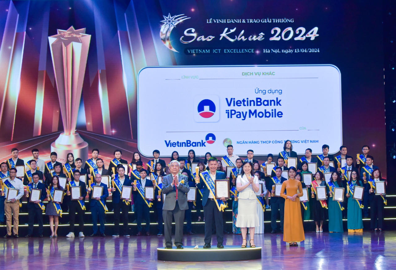 VietinBank đạt 2 Giải thưởng Sao Khuê năm 2024