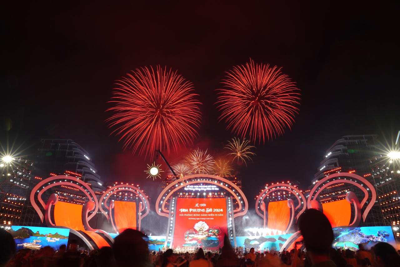 Lễ hội Hoa Phượng Đỏ 2024: Hải Phòng - Bừng sáng miền Di sản