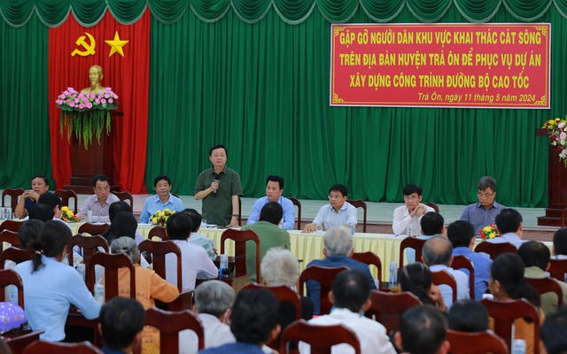 Khai thác cát phải thuận thiên, không để người dân bị ảnh hưởng