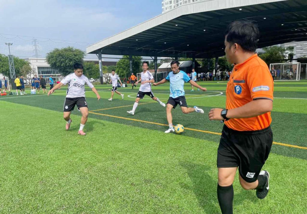 Khai mạc Giải Bóng đá nam Thanh niên công nhân tỉnh Bình Dương - Cúp báo Tuổi trẻ Thủ đô năm 2024