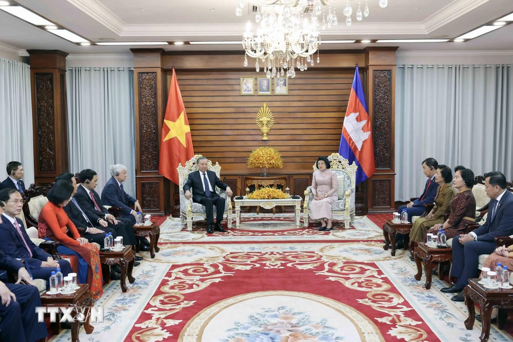 Việt Nam-Campuchia hướng tới mục tiêu kim ngạch thương mại 20 tỷ USD