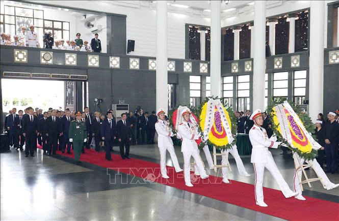 Thành kính, tiếc thương Tổng Bí thư Nguyễn Phú Trọng