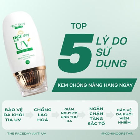 Tầm quan trọng của Kem Chống nắng trong quy trình chăm sóc da hằng ngày 