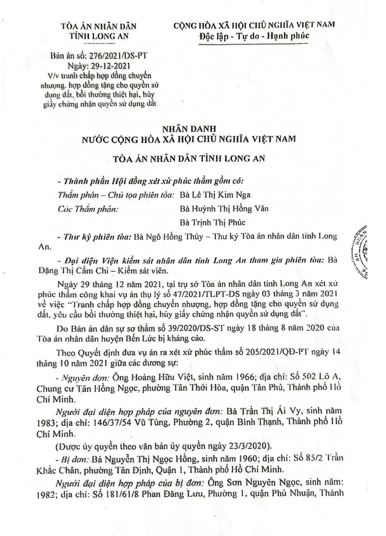 Vụ án 2 thửa đất bán cho nhiều người tại Long An: Luật sư đánh giá 'có dấu hiệu hình sự, cần kháng nghị giám đốc thẩm'
