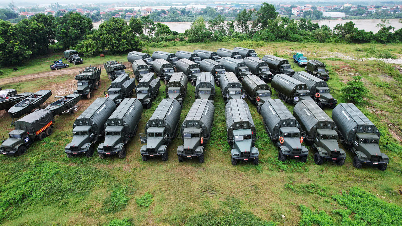 Trực tiếp sự cố sập cầu Phong Châu: Nỗ lực khắc phục hậu quả thiên tai do bão Yagi gây ra