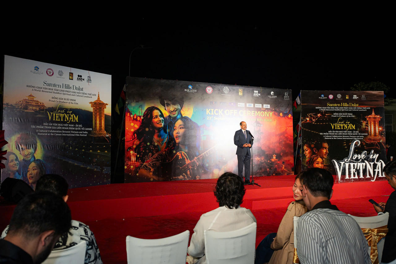 Phim dự liên hoan Cannes bấm máy tại Samten Hills Dalat