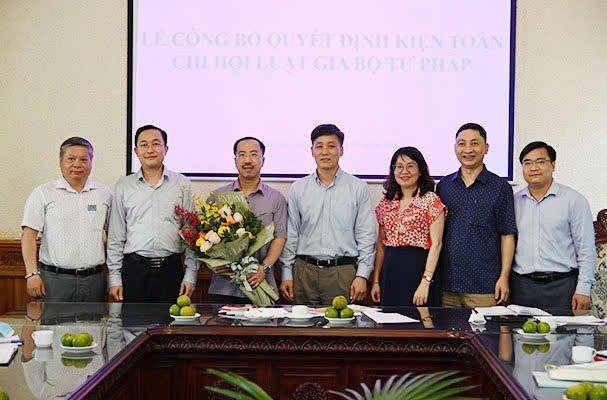 Chào mừng Đại hội đại biểu Chi hội Luật gia Bộ Tư pháp nhiệm kỳ 2024-2029