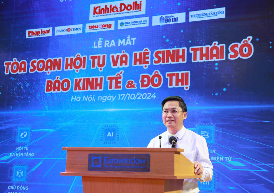 Ra mắt Tòa soạn Hội tụ và Hệ sinh thái số Báo Kinh tế & Đô thị