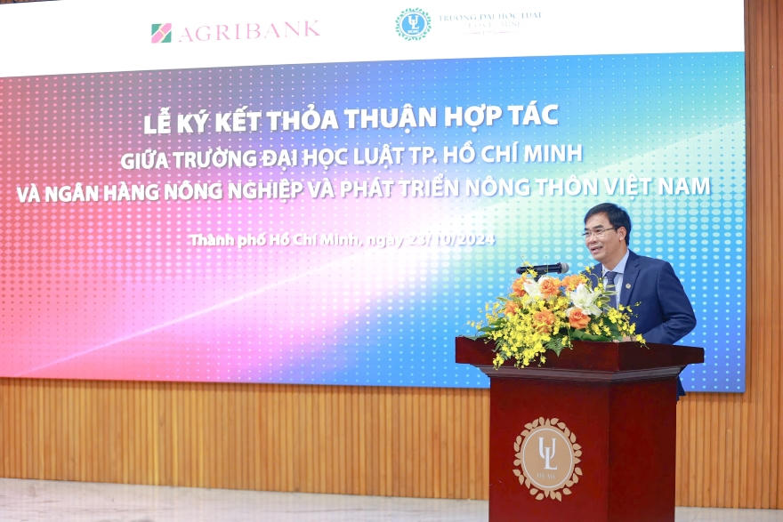 Agribank và Trường Đại học Luật TP Hồ Chí Minh ký kết thỏa thuận hợp tác