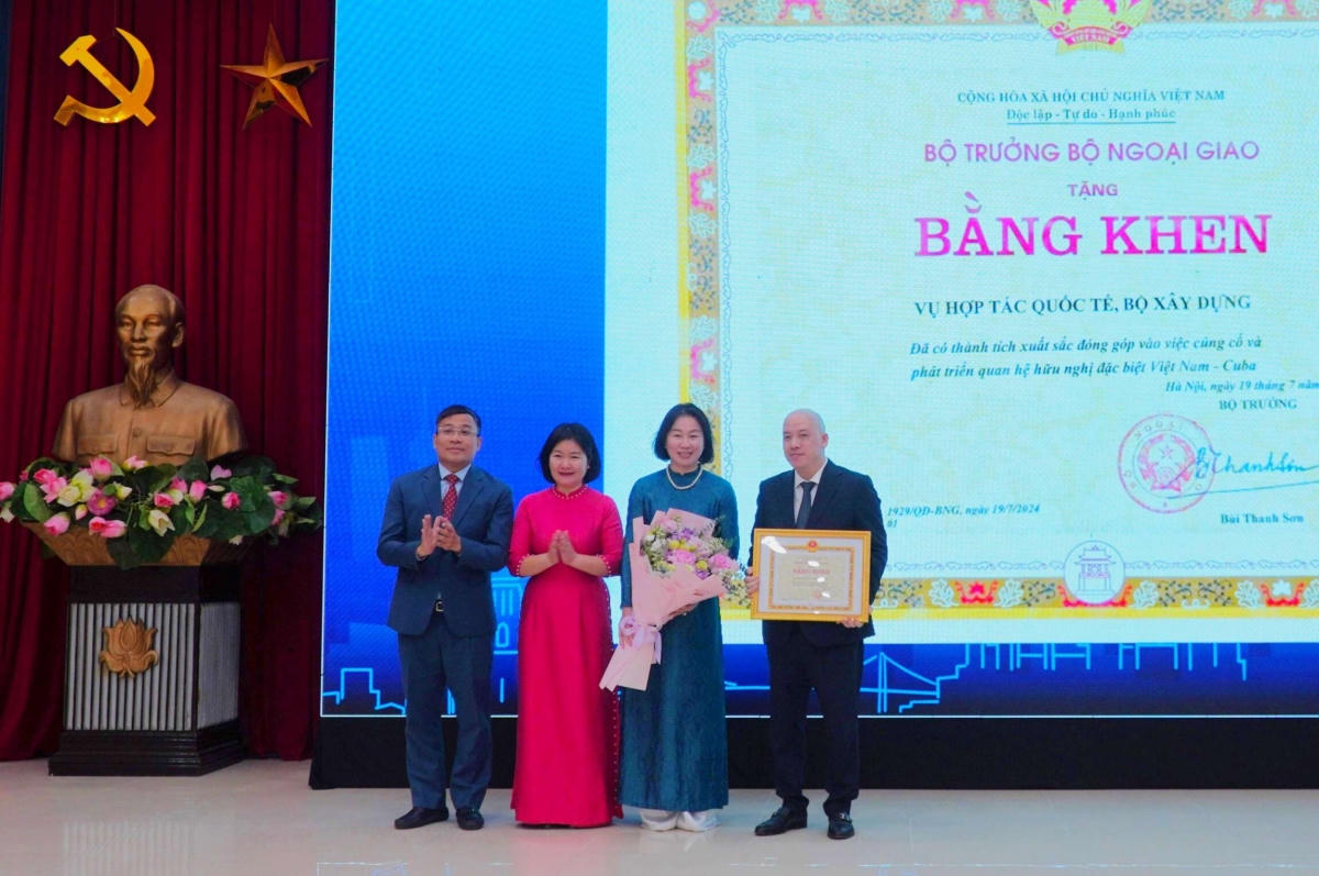 Bộ Xây dựng: 40 năm ghi dấu ấn của Vụ Hợp tác quốc tế