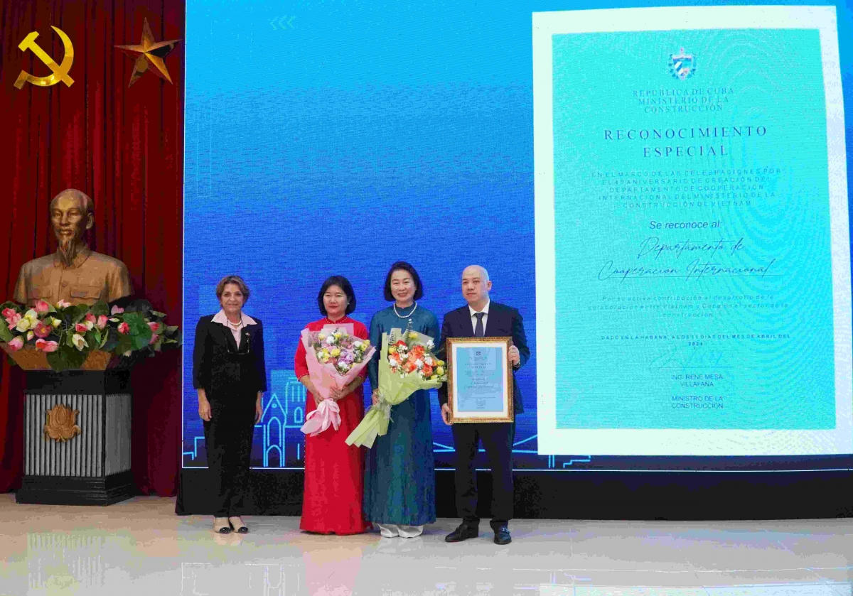 Bộ Xây dựng: 40 năm ghi dấu ấn của Vụ Hợp tác quốc tế