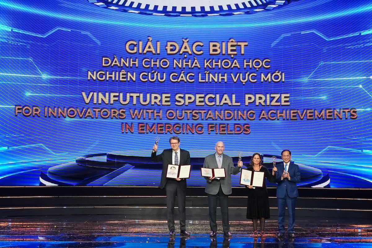 Giải thưởng VinFuture 2024 vinh danh 4 công trình khoa học 'Bứt phá Kiên cường'