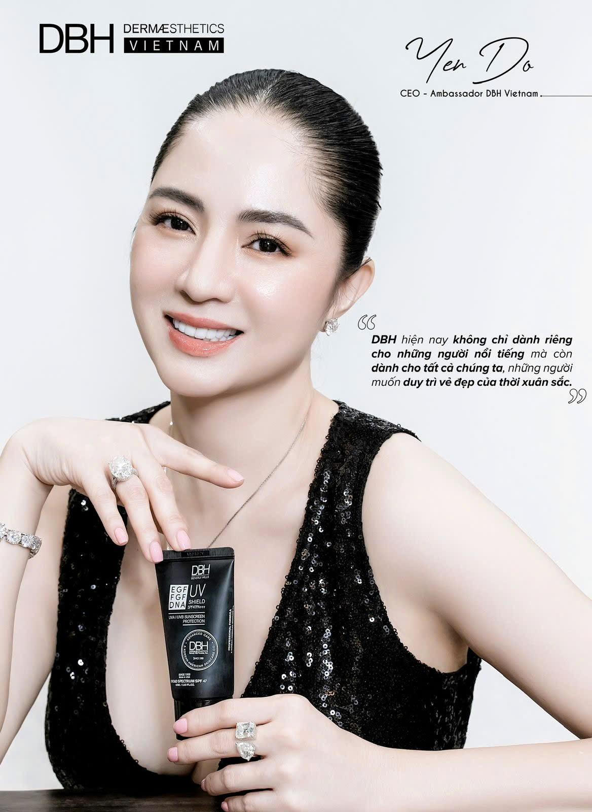 CEO Đỗ Hoàng Yến: Nỗ lực nâng tầm vẻ đẹp phụ nữ Việt