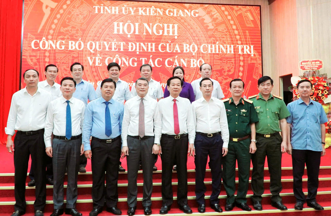 Ông Nguyễn Tiến Hải giữ chức Bí thư Tỉnh ủy Kiên Giang