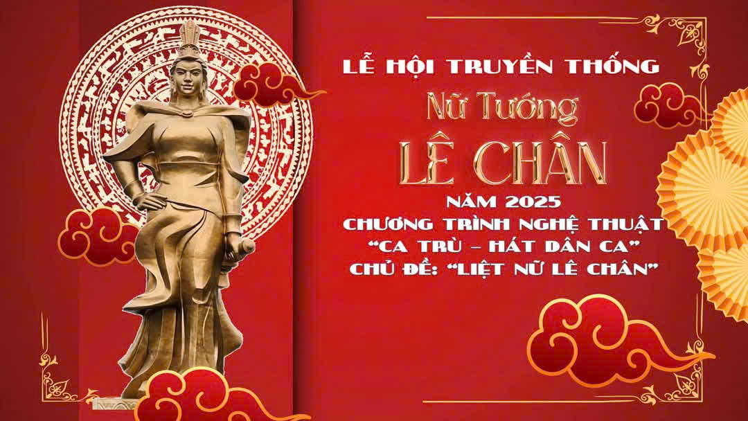 Lễ hội Nữ tướng Lê Chân - Nét đẹp văn hóa, tinh thần người dân thành phố Cảng