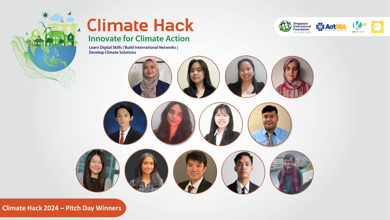 Thanh niên hợp tác xuyên biên giới để giải quyết thách thức về khí hậu tại Climate Hack 2024