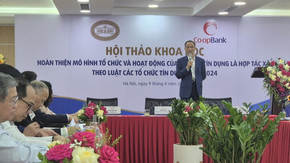 Tổ chức tín dụng hợp tác xã là mắt xích quan trọng trong hệ thống tài chính quốc gia