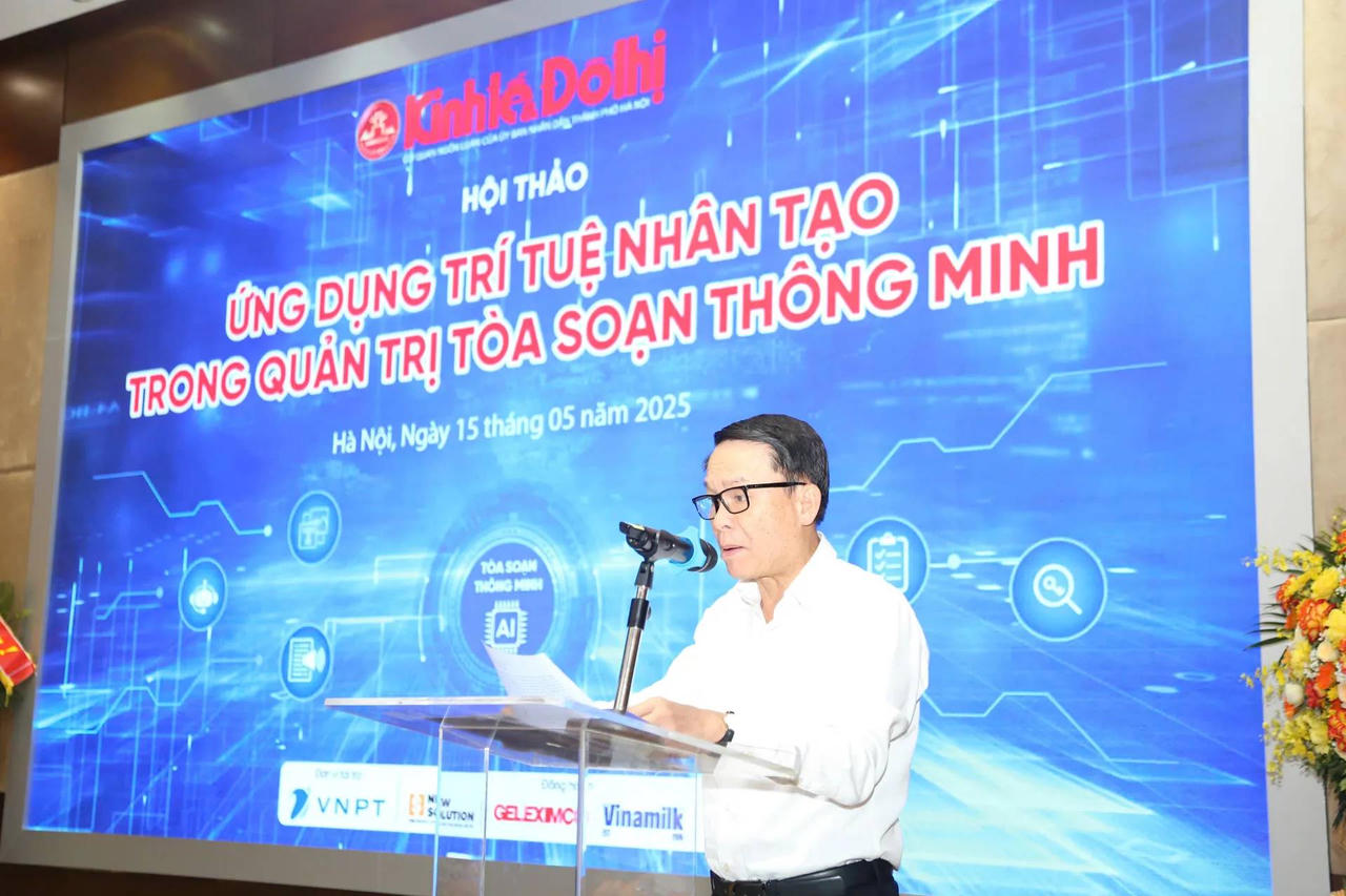 Ứng dụng trí tuệ nhân tạo trong quản trị tòa soạn thông minh