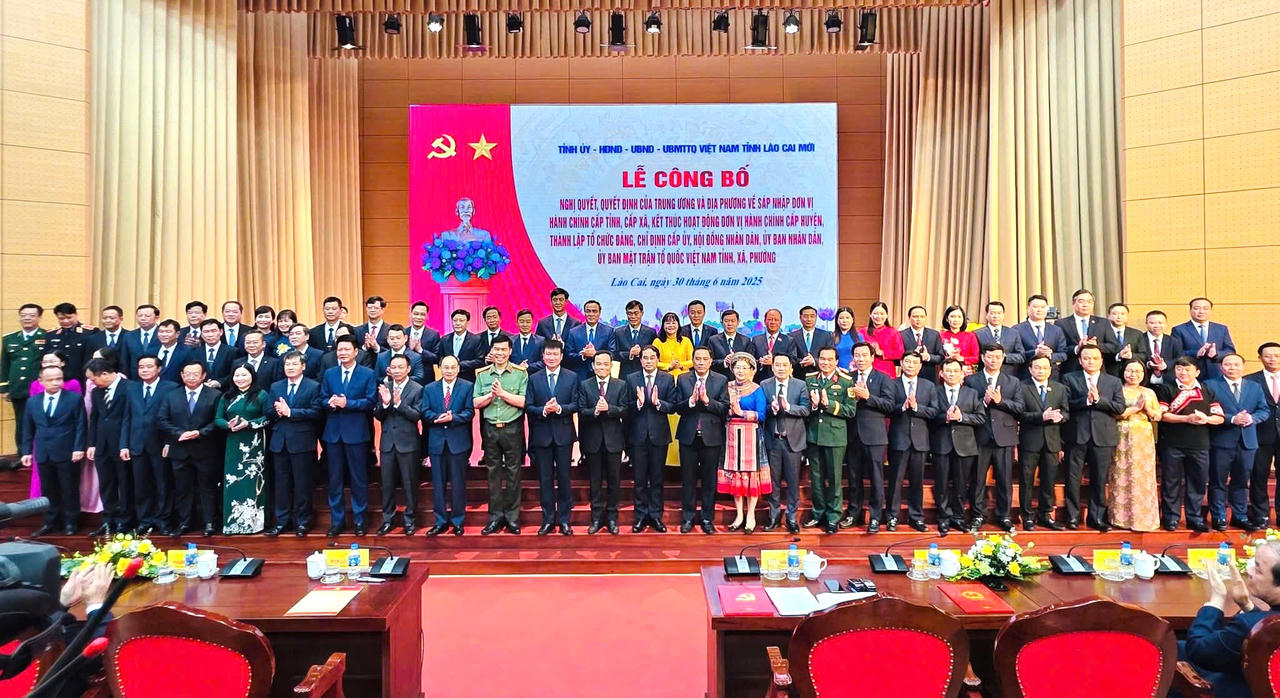 Ban chấp hành Đảng bộ tỉnh Lào Cai mới có 67 ủy viên