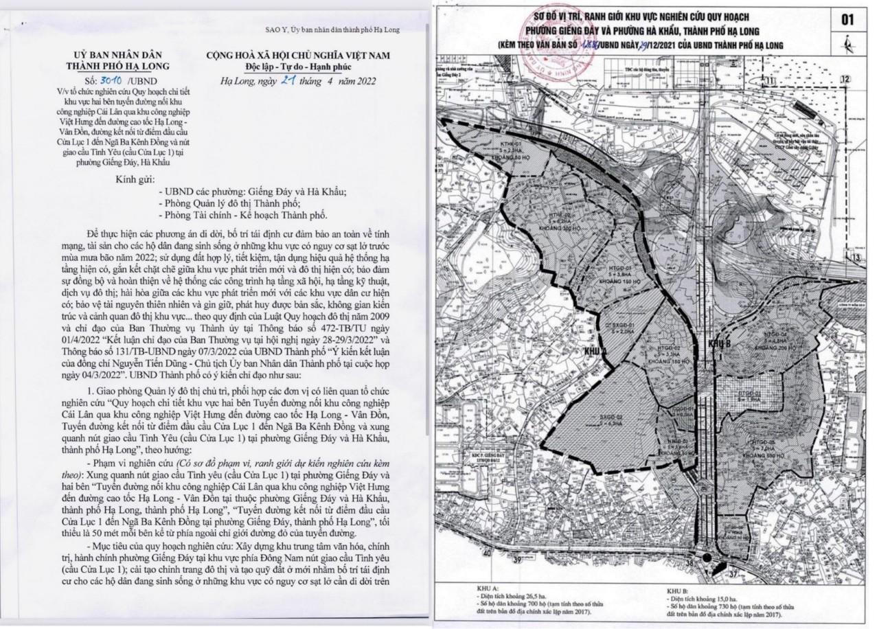 TP Hạ Long (Quảng Ninh): Chính quyền thay đổi đề xuất di dời 1.430 hộ dân