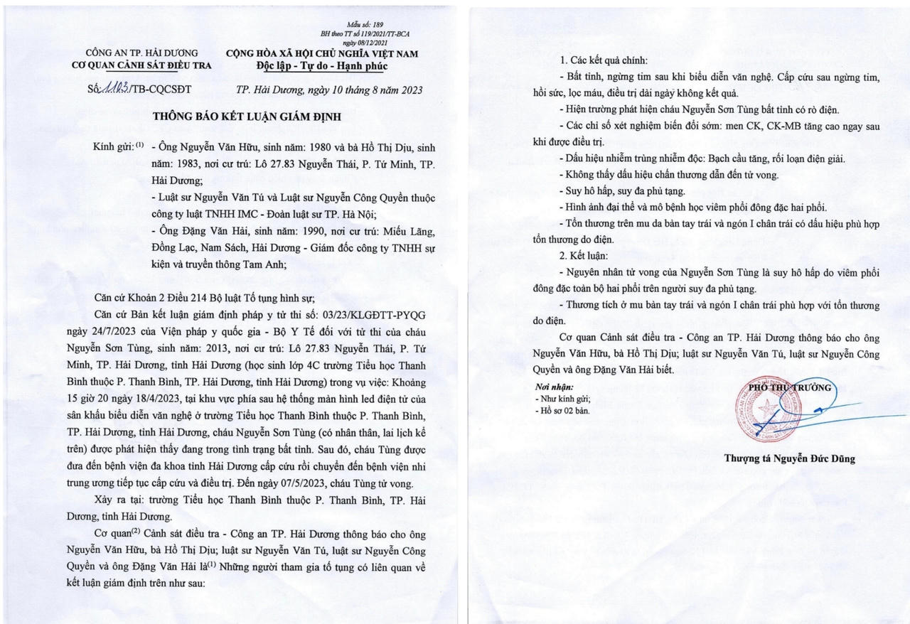  Hải Dương: Nhà trường tổ chức sự kiện, học sinh tử vong sau đó vì điện bị rò