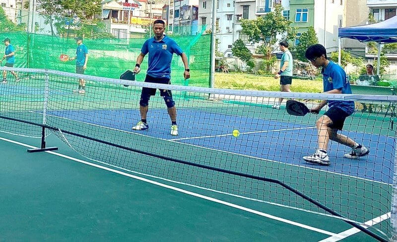 Hà Nội: Sôi nổi Giải giao hữu Pickleball Mỹ Đình