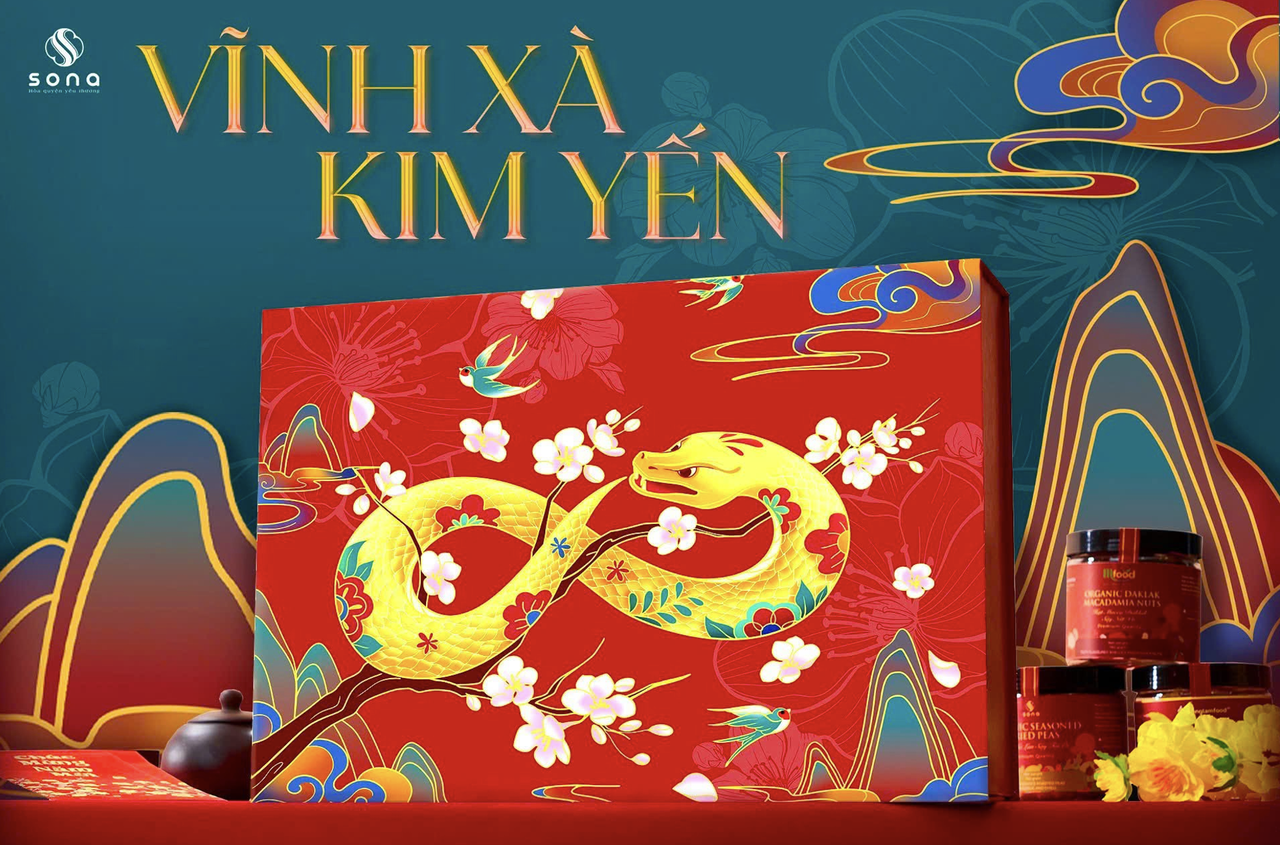 Hộp quà Tết SONA - Tinh hoa quà Tết cho Doanh nghiệp