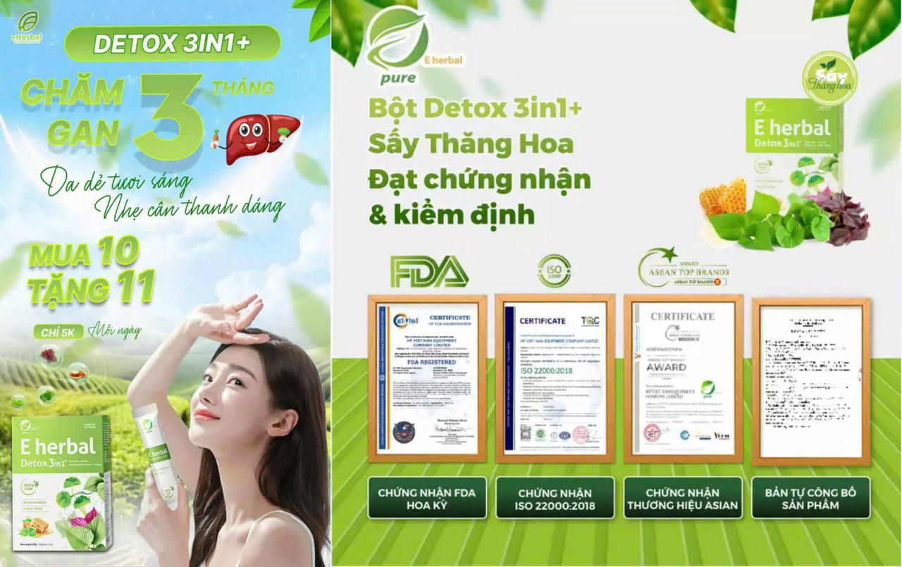 Công nghệ sấy thăng hoa và 'bước đi' tiên phong của eHerbal