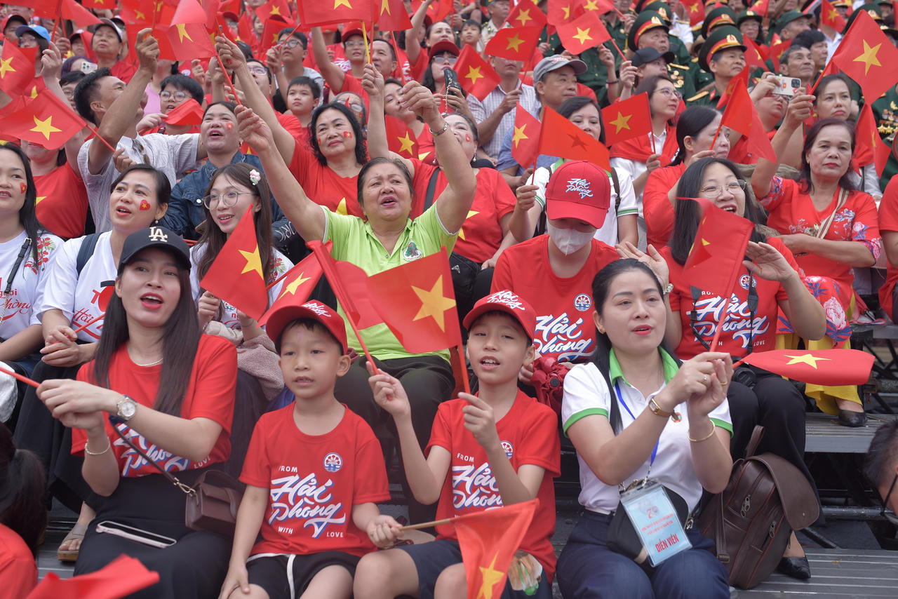 Tưng bừng kỷ niệm 70 năm Ngày giải phóng Hải Phòng