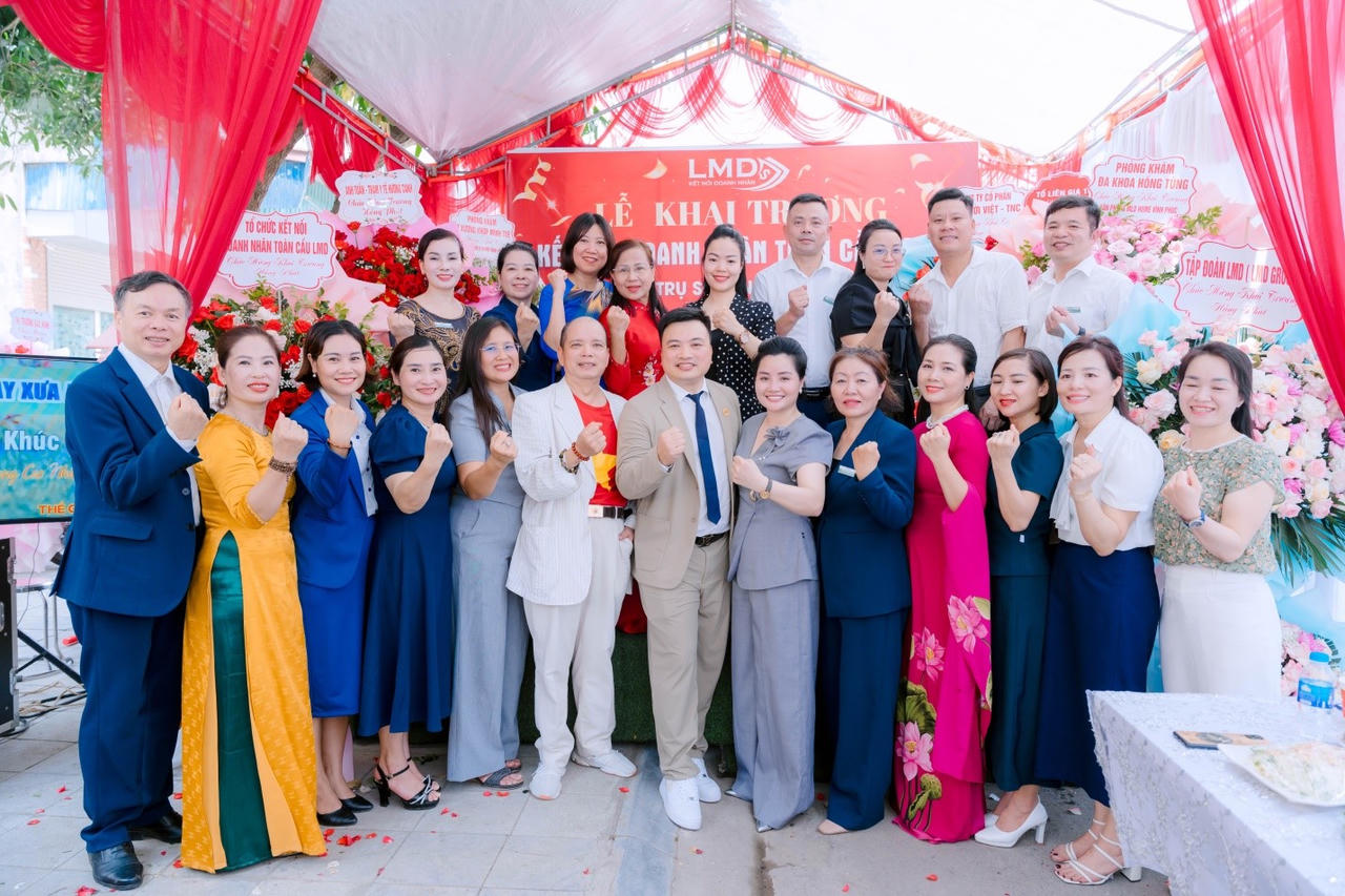 Khai trương Văn phòng Kết nối Doanh nhân Toàn cầu LMD tại Vĩnh Phúc: Thêm một cánh tay nối dài vì cộng đồng