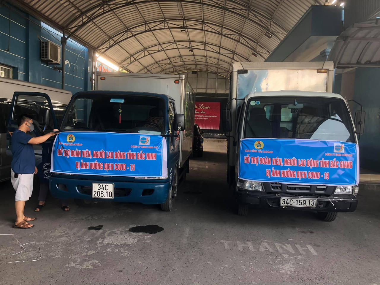 Công ty TNHH Long Hải tiếp sức Bắc Ninh, Bắc Giang chống dịch COVID-19