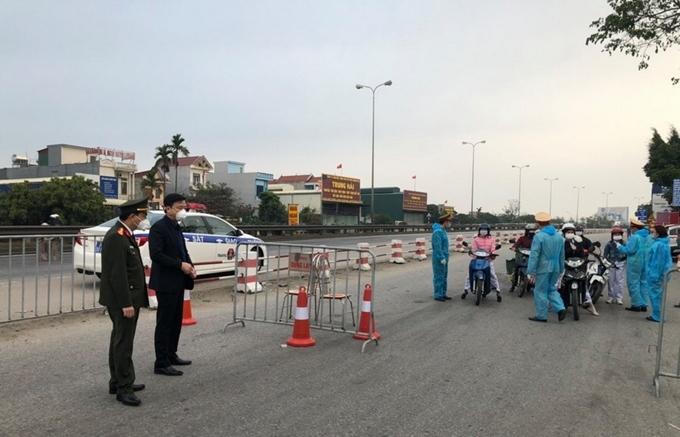 Hải Dương thành lập thêm 20 chốt kiểm soát dịch COVID-19 cấp tỉnh