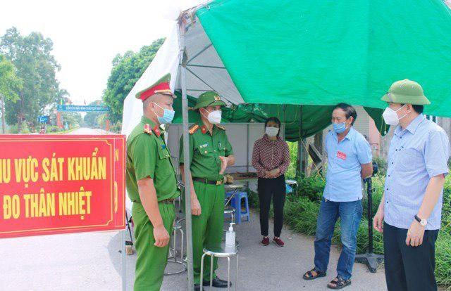 Công an tỉnh Hải Dương cử lực lượng công nghệ cao vào cuộc truy vết dịch ở huyện Nam Sách