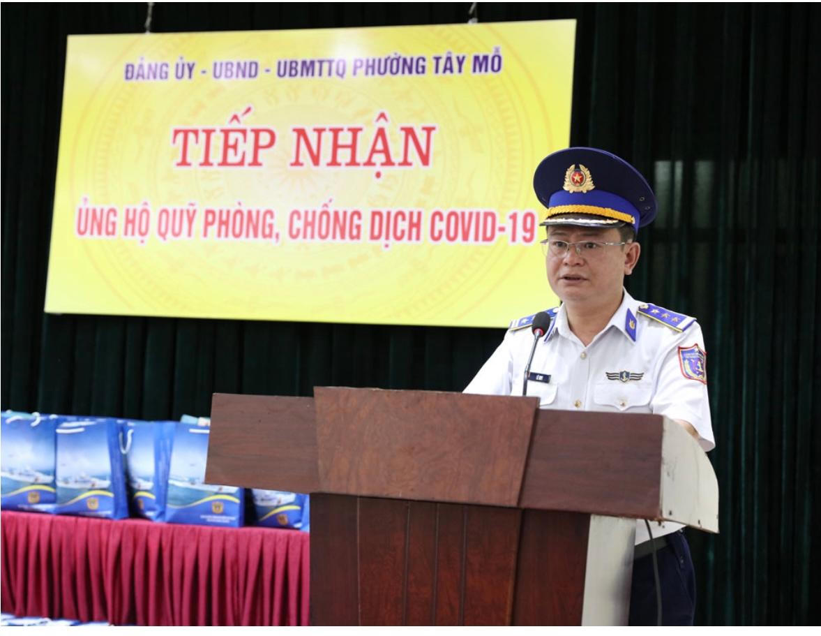 BTL Cảnh sát biển hỗ trợ các hoàn cảnh khó khăn bị ảnh hưởng dịch COVID-19