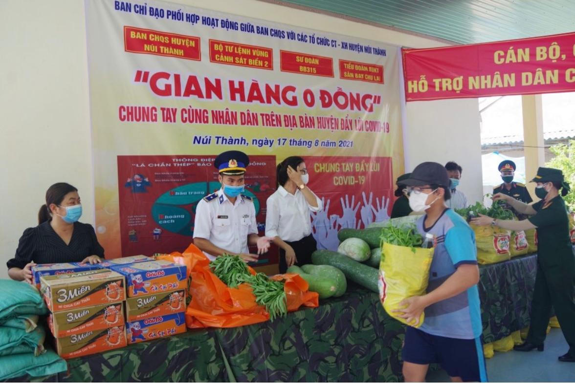 Bộ Tư lệnh Cảnh sát biển đẩy mạnh các hoạt động giúp đỡ nhân dân bị ảnh hưởng dịch COVID-19