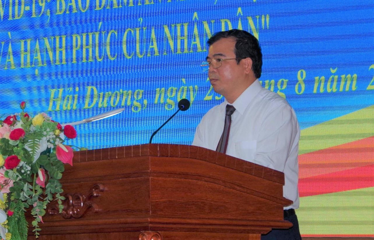 Công an Hải Dương phát động phong trào thi đua đặc biệt phòng, chống dịch COVID-19