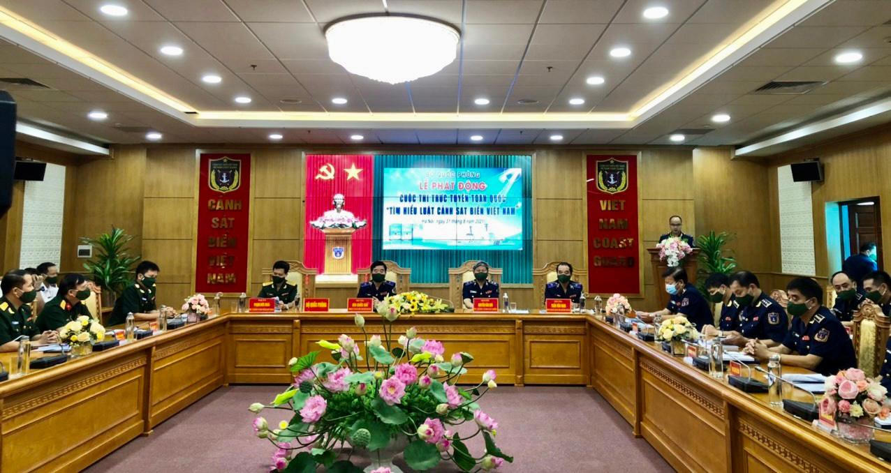 Lễ phát động Cuộc thi trực tuyến toàn quốc “Tìm hiểu Luật Cảnh sát biển Việt Nam”